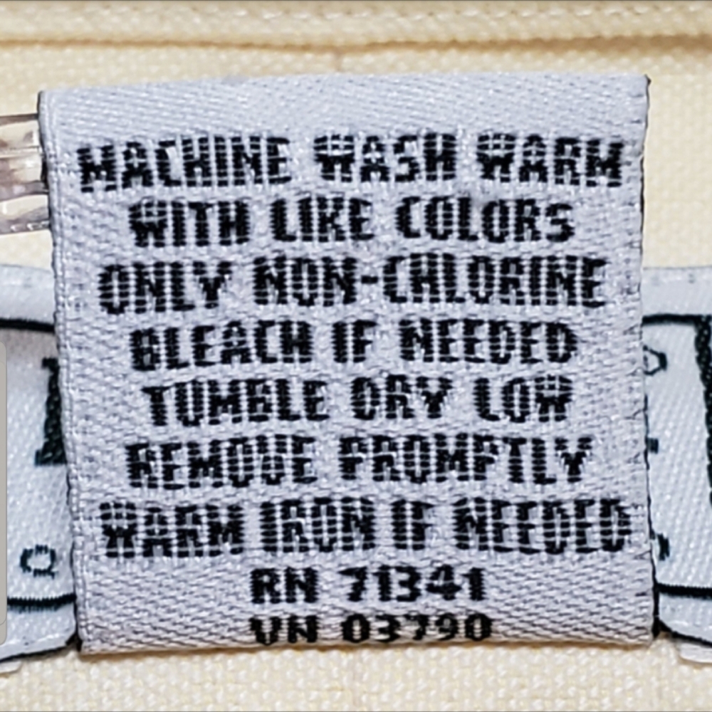 L.L. Bean  Wrinkle Resistant Dress Shirt Size 17.5-36 - Picture 6 of 6